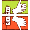 Thumbs-up-down