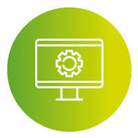 Green desktop icon.